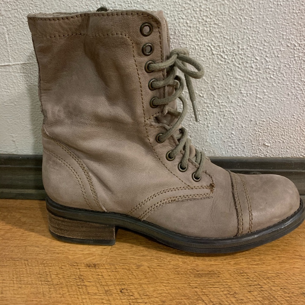 Steve Madden combat boots